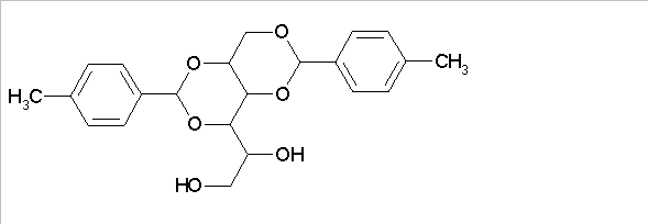 Hexanoic acid 2,2,7,7-tetramethyl-tetrahydro-bis[1,3]dioxolo[4,5-b;4',5'-d]pyran-3a-ylmethyl ester(CAS:no cas)
